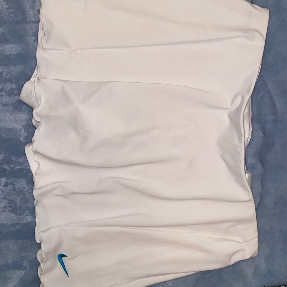 White Nike tennis skort